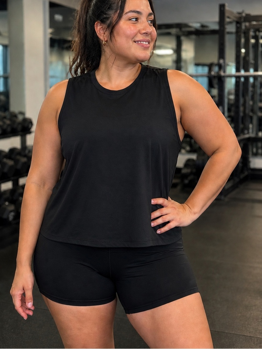 The Baleaf black Muscle Tee, size XL, women's, great condition